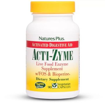 Acti-Zyme Ензими комплекс х90 капсули Natures Plus