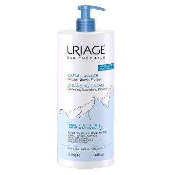 Uriage Eau Thermale Измиващ крем за лице, тяло и коса x1000 мл