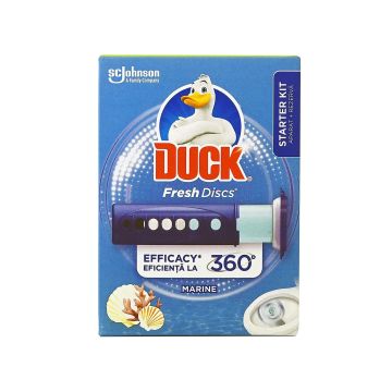 Duck Ocean Гел диск за тоалетна чиния с аромат на океан х1 брой