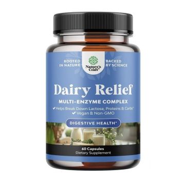 Ензимен комплекс при лактозна непоносимост 500 mg х60 капсули Nature's Craft