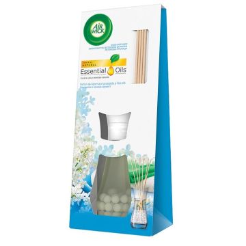 Air Wick Reed Cool Linen & Lilac Ароматизатор ратанови пръчици x25 мл