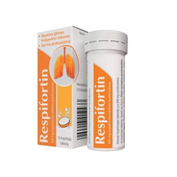 Респифортин при кашлица 600 mg х10 ефервесцентни таблетки Naturprodukt
