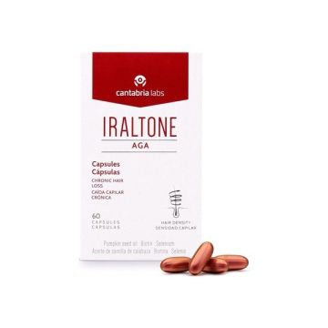 Cantabria Labs Iraltone AGA Капсули при косопад x60 броя