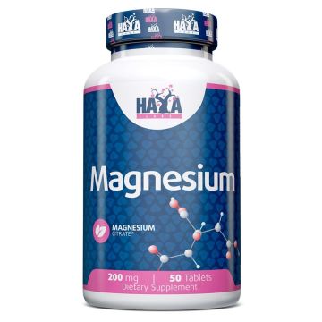 Магнезиев цитрат 200 мг х50 таблетки Haya Labs