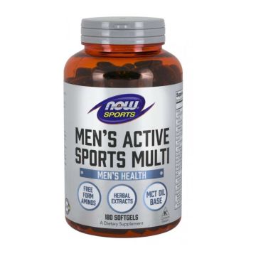 Men's Extreme Sports Multi Мултивитамини за мъже х180 меки капсули Now Foods