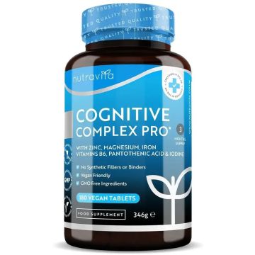 Cognitive Complex Pro за когнитивните функции х180 таблетки Nutravita