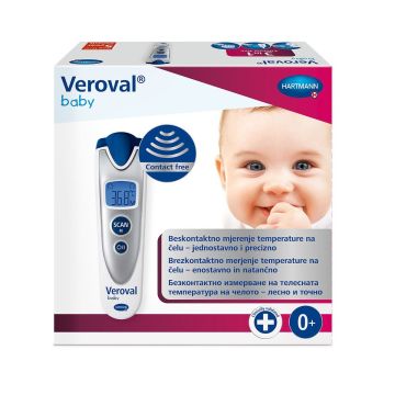 Hartmann Veroval Baby Безконтактен инфрачервен термометър за бебета и малки деца