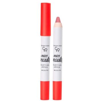 Golden Rose Miss Beauty Червило молив Velvet Kiss, 08 Cool Pink