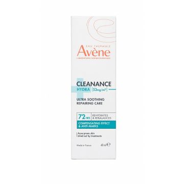 Avene Cleanance Hydra Успокояващ крем за лице за раздразнена кожа x40 мл
