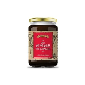 Сироп от Американска червена боровинка х410 грама Ambrosia