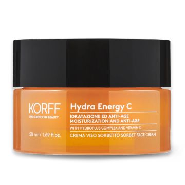 Korff Hydra Energy C Sorbet Лек хидратиращ крем с Хидроплюс комплекс за нормална и комбинирана кожа х50 мл