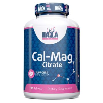 Cal - Mag Citrate За здрави кости x90 таблетки Haya Labs