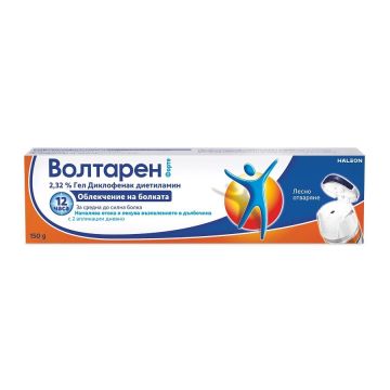 Волтарен Форте Гел за лечение на болка, възпаление и оток при ставите и мускулите 2.32% х150 грама Haleon