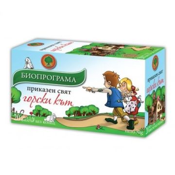 Биопрограма Детски Чай Горски Кът х20 филтърни пакетчета