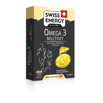 Омега 3 Мултивит х30 капсули Swiss Energy