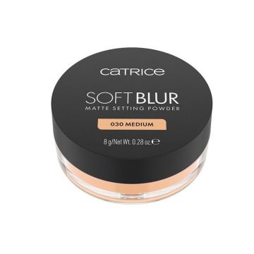 Catrice Soft Blur Фиксираща пудра за лице с матов завършек х8 грама, 030 Medium