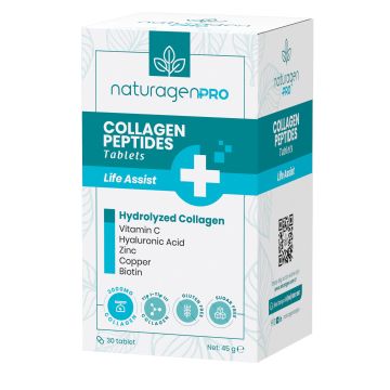 Collagen Peptides Колаген Телешки х30 таблетки Naturagen