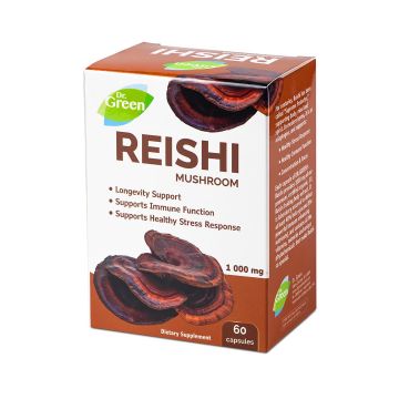 Рейши за силен имунитет 1000 mg х60 капсули D-r Green