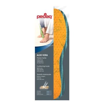 Pedag Aloe Vera Стелки с Алое Вера за запазване кожата на краката мека х2 броя