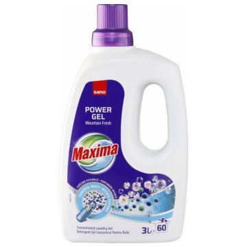 Sano Maxima Mountain Fresh Концентриран гел за пране x3 л, 60 пранета