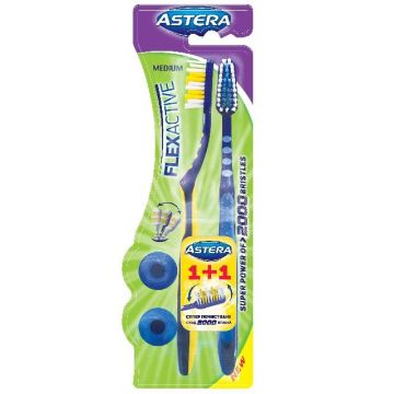 Astera Flex Active Четка за зъби х2броя