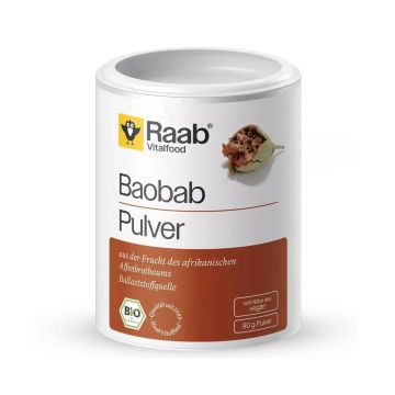 Био баобаб на прах x90 грама Raab Vitalfood