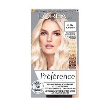 Loreal Paris Preference Боя за коса, Ultra Platinum