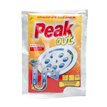 Peak Hot Water Препарат за отпушване на канали с топла вода x80 грама