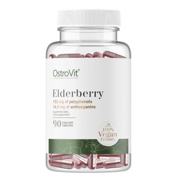 Черен бъз, веган 330 mg х90 капсули OstroVit