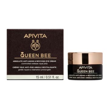 Apivita Queen Bee Ревитализиращ крем за околоочен контур против стареене x15 мл