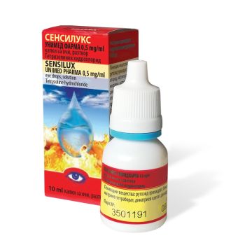 Сенсилукс Капки за очи 0,5 мг/мл х10мл Unimed Pharma