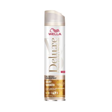 Deluxe Silky Smooth 4 Лак за коса x250 мл
