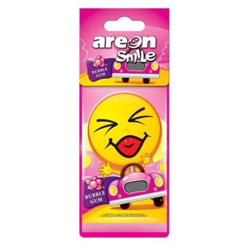 Areon Smile Ароматизатор за кола, Bubble Gum