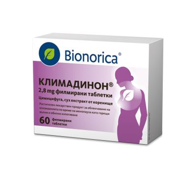 Климадинон при менопауза 2,8 мг х60 таблетки Bionorica