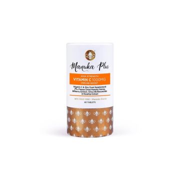 Manuka Plus Формула за силен имунитет с мед от манука и витамин С х60 таблетки Manuka Doctor