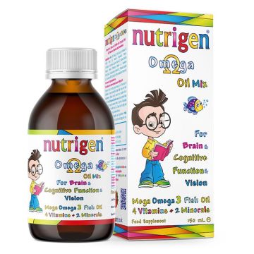 Рибено масло Мега Омега 3 за деца х150 мл Nutrigen