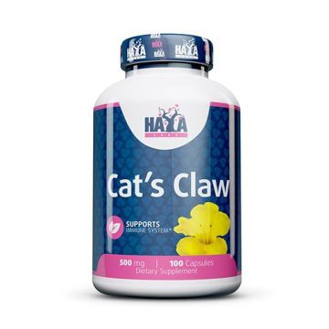Котешки нокът 500 mg х100 капсули Haya Labs