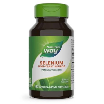 Селен 200мкг х100 капсули Nature's Way