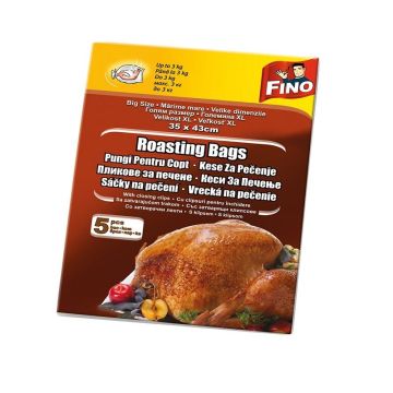 Fino Roasting Bags Пликове за печене 35 x 43 см x5 броя