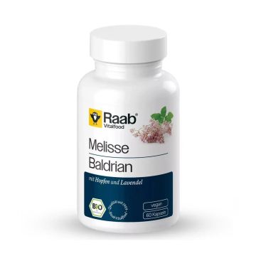 Био матоюина + валериана при стрес и неспокоен сън x60 капсули Raab Vitalfood