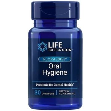 Florassist Oral Hygiene Пробиотик за дентално здраве х30 таблетки за смучене Life Extension