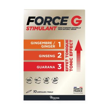 Force G Stimulant за тонус и енергия х10 ампули Vitavea