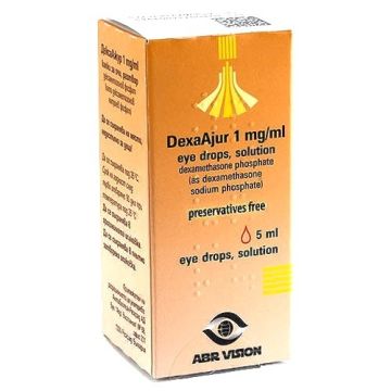 ДексаАжур 1 mg/ml капки за очи, разтвор х5 мл