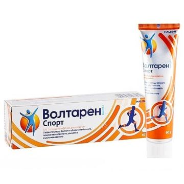 Волтарен Спорт гел 1.16% х60 грама Haleon