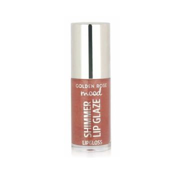 Golden Rose Mood Shimmer Lip Glaze Гланц за устни с блестящи частици х6 мл, 253 Sunset Glaze