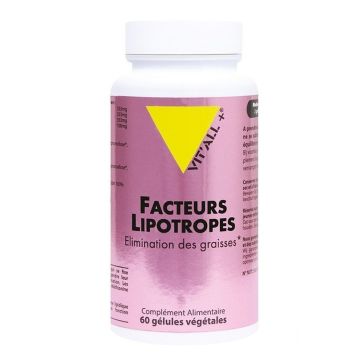 Facteurs Lipotropes Горене на мазнини х60 капсули Vit'All+