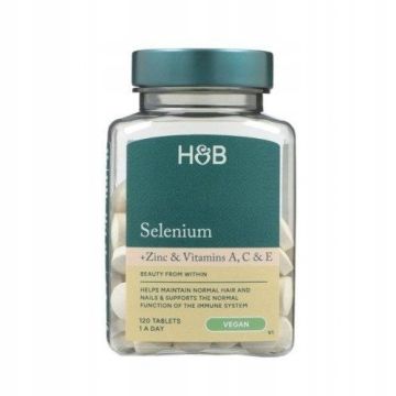 Селен с цинк и витамини A, C & E х120 таблетки Holland & Barrett