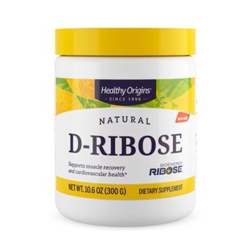 D-Рибоза за клетъчна енергия х300 г Healthy Origins