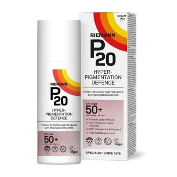 Riemann P20 Hyper-Pigmentation Defence Слънцезащитен крем за лице, SPF50+ x50 мл
