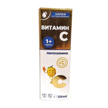 Липозомно витамин C капки х30 мл Omega Vita